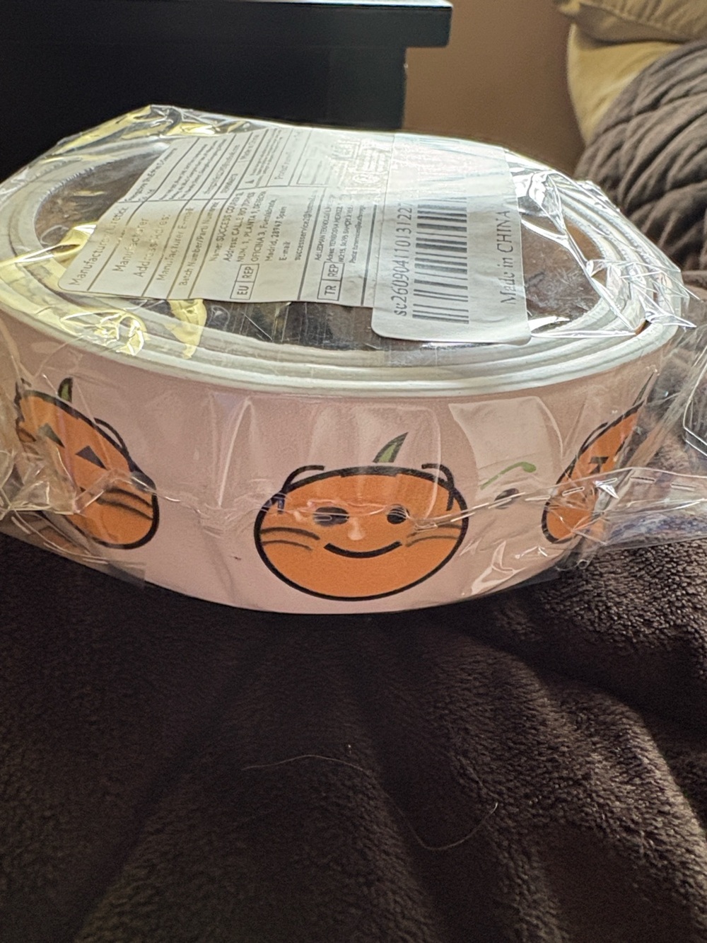 Pumpkin belt- Orange Emoji Design